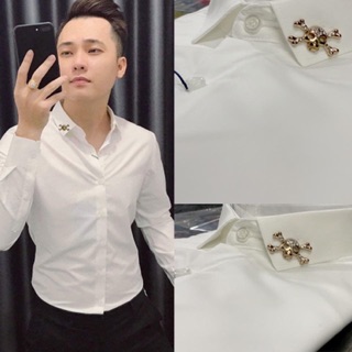 Sơ mi đính đá cao cấp