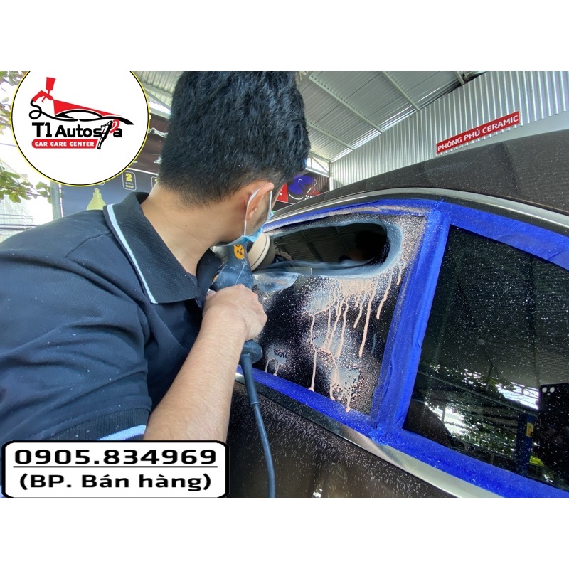 Phớt đánh bóng kính, xoá xước, tẩy ố kính