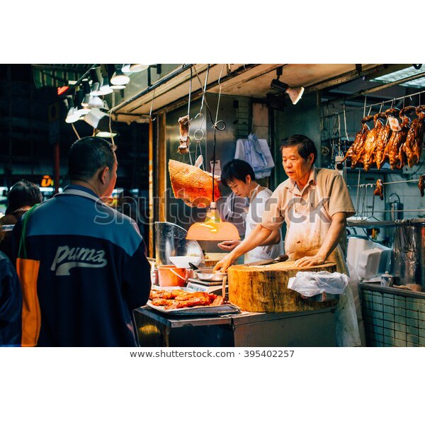 Tranh lụa 3d Hồng Kông Phố Cổ khổ lớn HKPC02