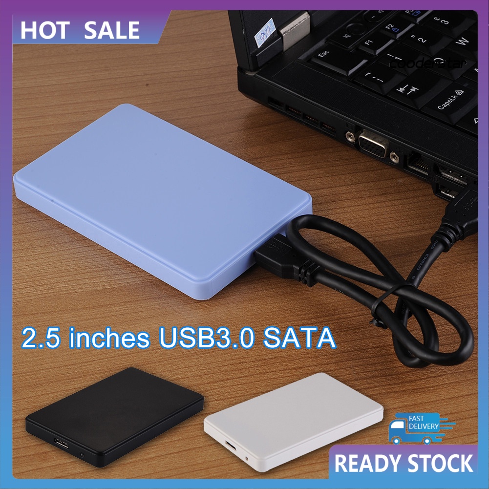 COOD-st USB 3.0 2.5inch SATA HDD SSD Enclosure External Mobile Hard Disk Drive Case Box