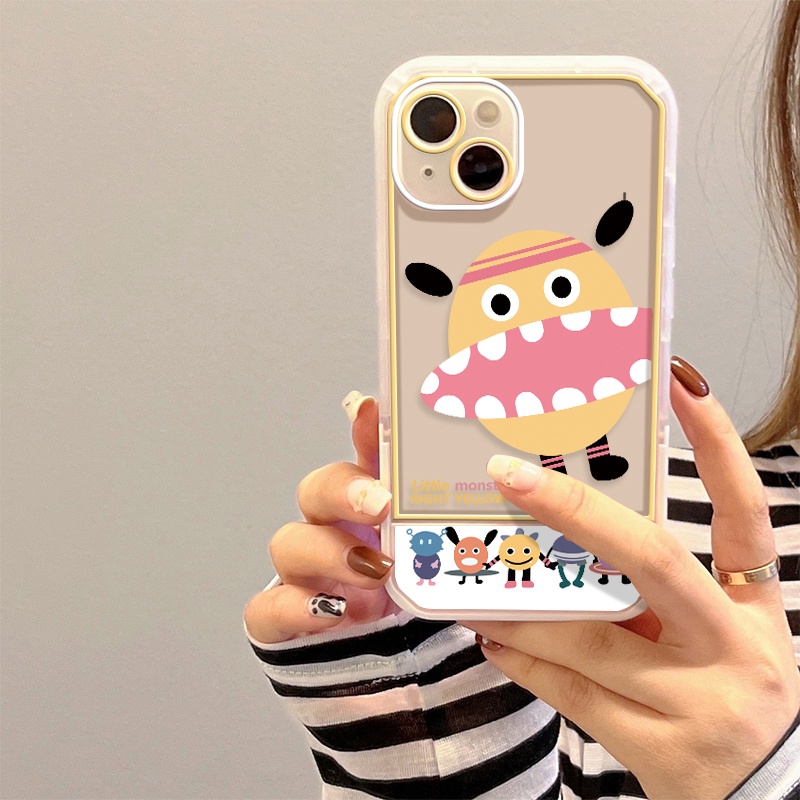 Ốp Điện Thoại Tpu Mềm Chống Trầy Xước Hình Quái Vật Dễ Thương Cho IPhone 13 Pro MAX 12 11 Pro 8 7 Plus X XS XR MAX 6 6S SE 2020