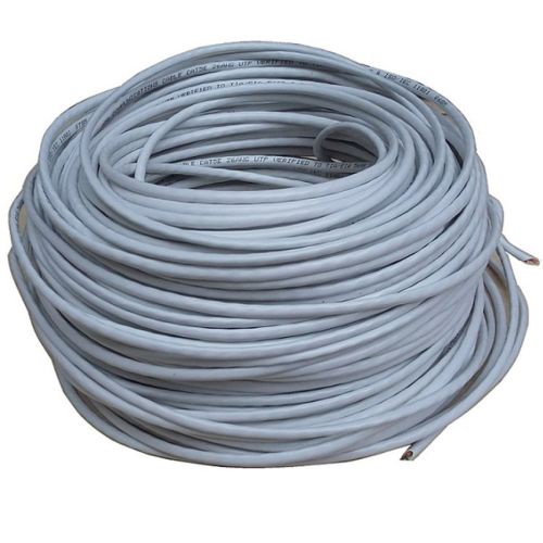 Thanh lý Dây Cáp Mạng lan Internet  8 Lõi Cat6 Cuộn 305m, có lõi nhựa giúp tăng độ bền và chịu lực của dây.