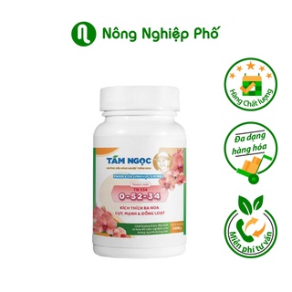 Phân bón lá npk 0-52-34 + te - tám ngọc - lọ 100g