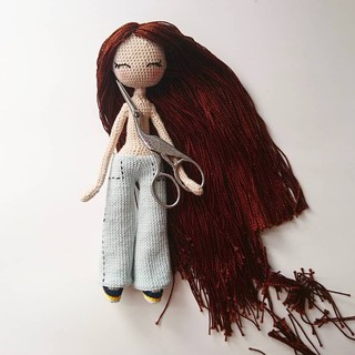 Búp bê bằng len -Búp bê handmade