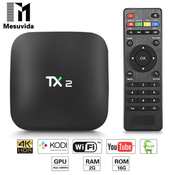 Android TV Box TX2 Ram 2Gb rom 16gb