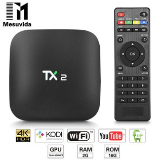 Android tv box tx2 ram 2gb rom 16gb