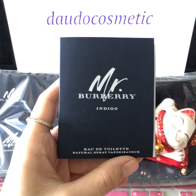 [ vial ] Nước hoa Burrberry Mr Burberry Indigo EDT - EDP 2ml