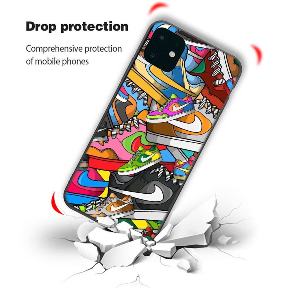 Ốp điện thoại in hình Nike dành cho iPhone 11 Pro Max XS MAX XR X 8 7 6s 6 Plus SE 2020