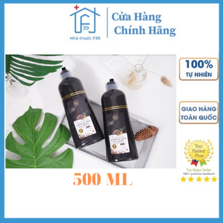 Dầu gội phủ bạc coffee đen nâu giúp ngăn chặn tóc bạc sớm, chấm dứt tóc bạc f39