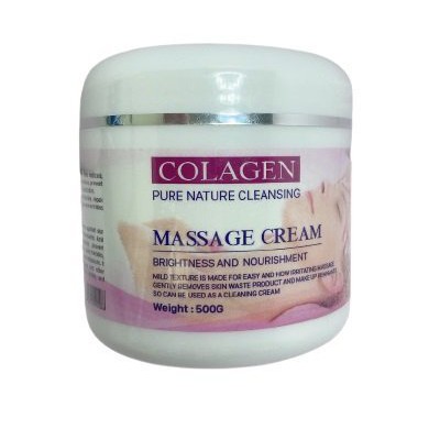 Kem massage collagen Hồng 500gram