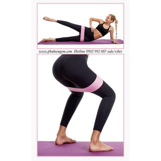 Dây Kháng Lực Vải Mini Band Tập Mông