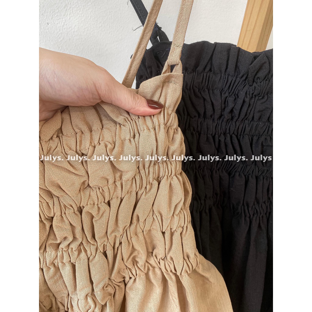 Váy hai dây thân chun co giãn