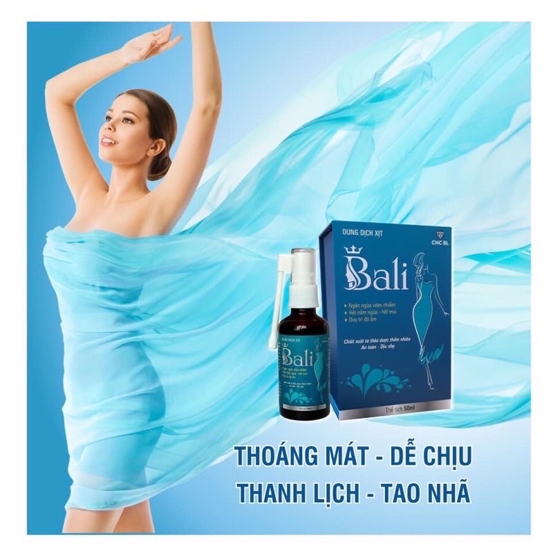 DUNG DỊCH XỊT PHỤ KHOA BALI 50ml ( Chính hãng)