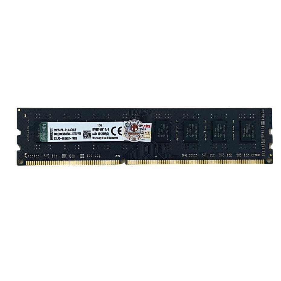 RAM Kingston 8Gb DDR3 Bus 1600Mhz Mới 100% bảo hành 3 năm