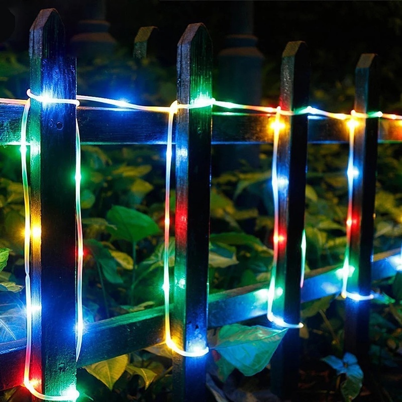 Cuộn Dây Đèn PVC 7/12M 50/100Led Dùng Trang Trí Nhà Cửa