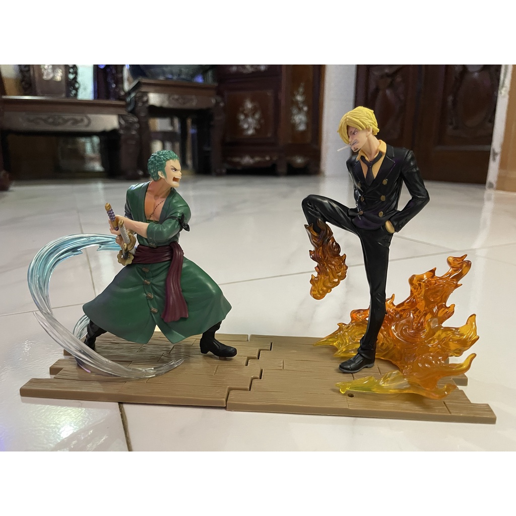 Mô hình Zoro đại chiến, chiến đấu với Sanji - Mô hình OnePiece
