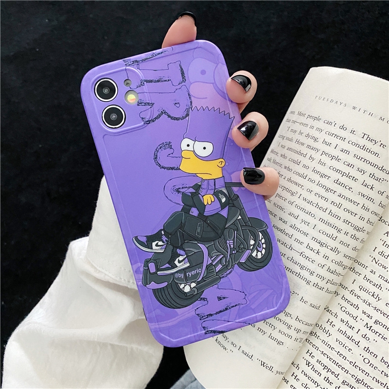 Ốp lưng iphone imd Simpson cá tính 5/5s/6/6plus/6s/6splus/7/7plus/8/8plus/x/xr/xs/11/12/pro/max/plus/promax -Awifi V4-12 | BigBuy360 - bigbuy360.vn
