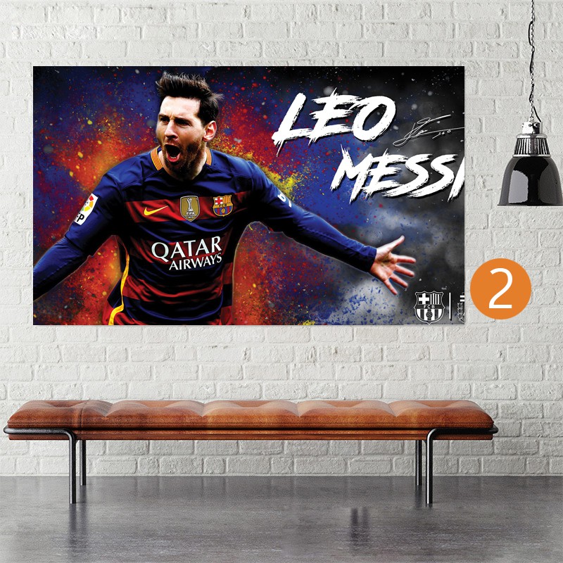 Decal dán tường Lionel Messi