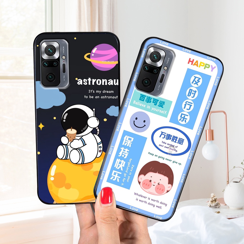 Ốp lưng Xiaomi REDMI NOTE 10 PRO in hình 3D GẤU cute be@r, soda, happy day cực hot ,thời thượng