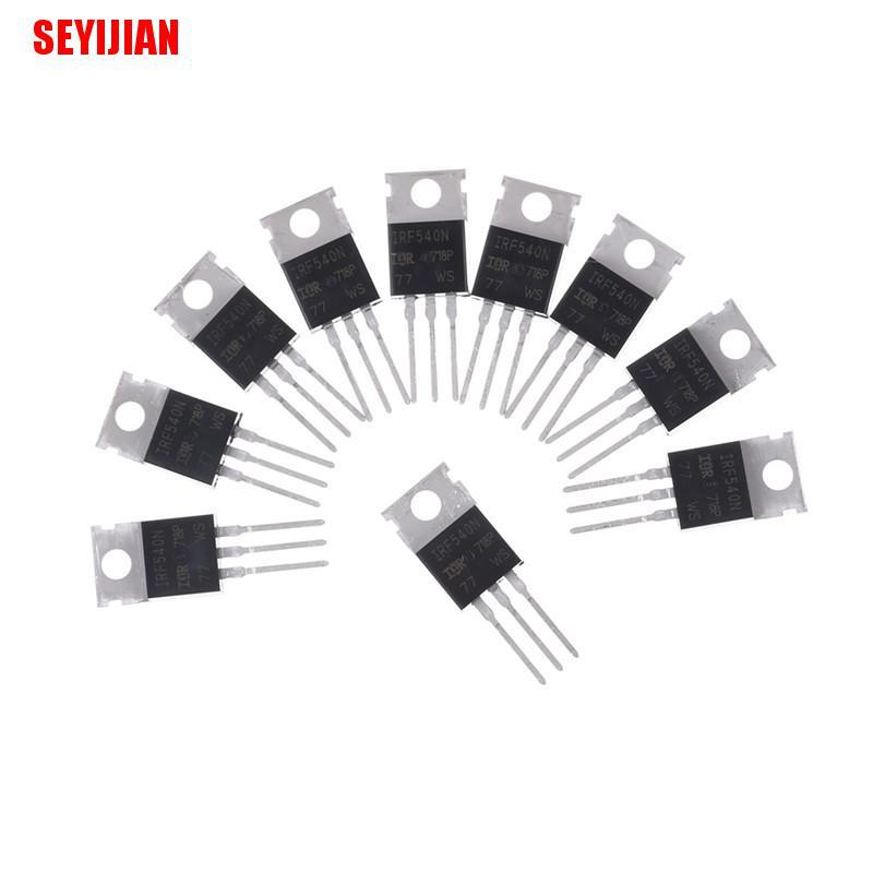 Set 10 Nguồn Điện Irf540N Irf540 To-220 N-Channel 33A 100V Chuyên Dụng