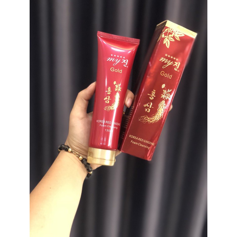 korean red ginseng foam cleansing 130ml