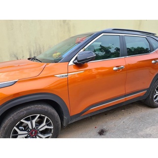 Bộ 2 Mang Cá R-Line Thể Thao Chất Liệu Mạ Inox Bền Màu Trang Trí Ô Tô Thật Phong Cách - Trang Trí Xe Hơi