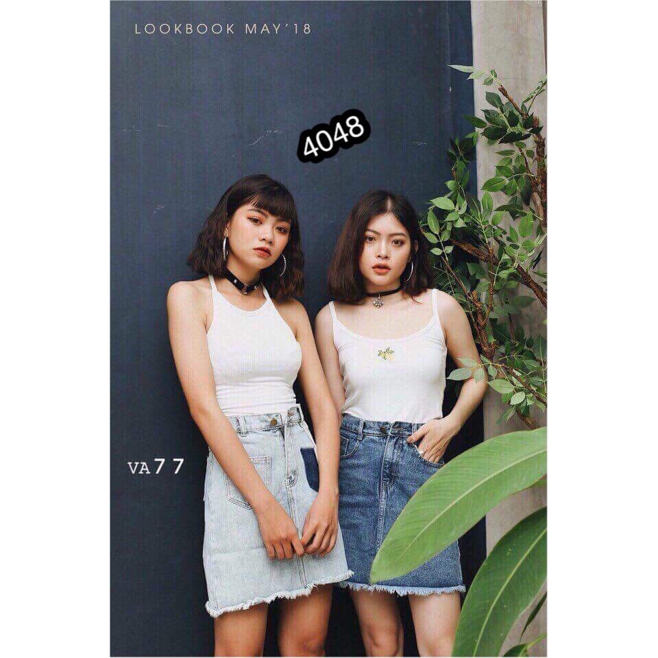 Chân Váy Bò Nữ Thời Trang OHS4048