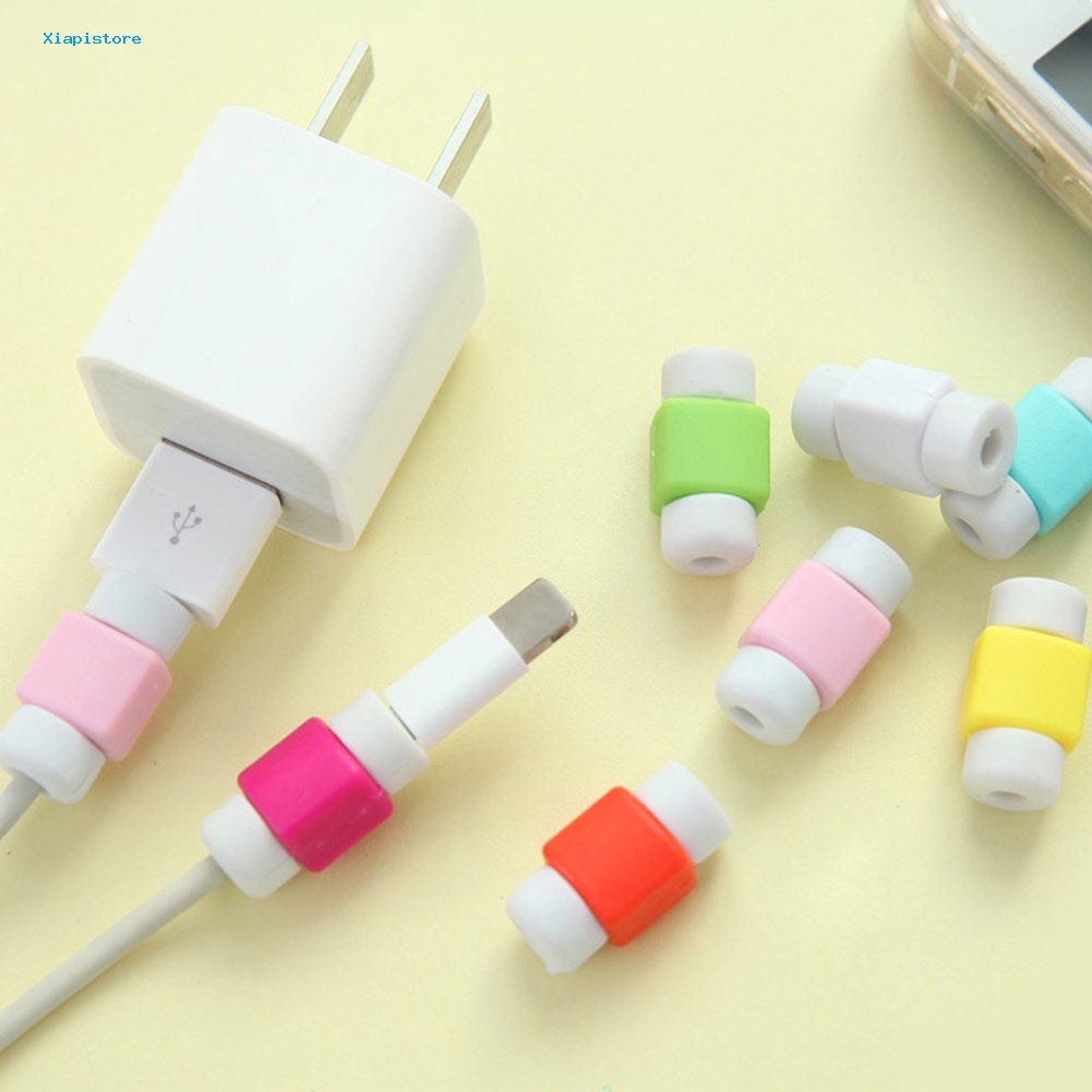 Phụ Kiện Bảo Vệ Dây Cáp Sạc USB Chống Đứt Gãy Cho Điện Thoại
