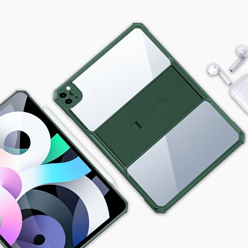 Ốp lưng XUNDD iPad Pro 11 inch  Chống trầy, Chống sốc, Viền TPU, Mặt lưng chân đế