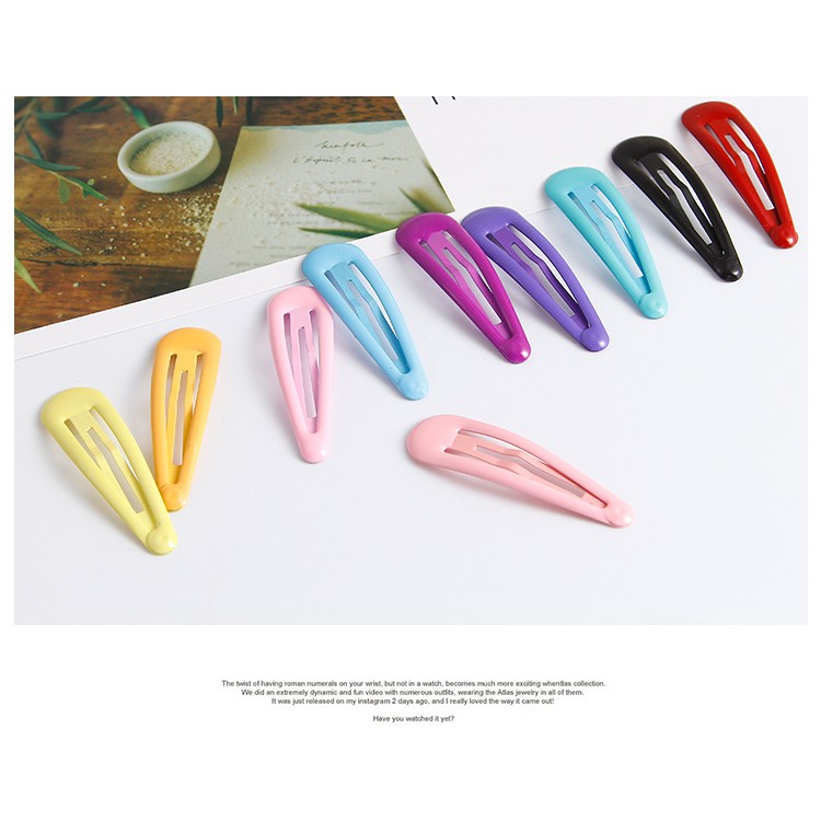 Kẹp Tóc Xinh Xắn Theo Phong Cách Hàn Quốc Cho Bé Gái