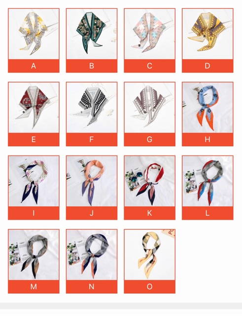 Khăn choàng cổ in hình dễ thương