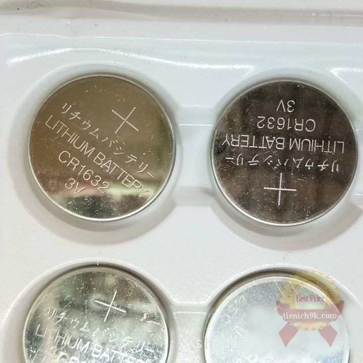Pin chìa khóa ô tô Cmos CR1632 Th battery điều khiển từ xa