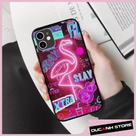 Ốp lưng iphone SAMSUNG Đèn Neon Phát Sáng Trippy Neon Cổ Điển lưng cứng  cho các dòng iPhone PAP20211142