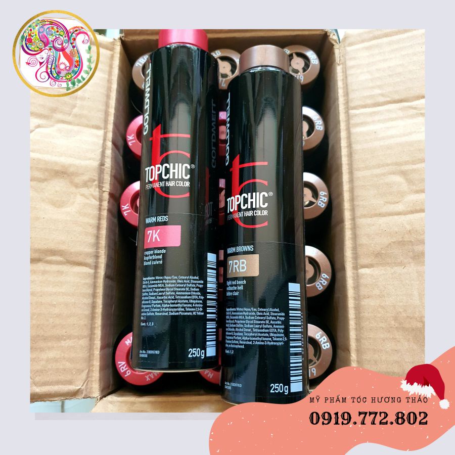 Màu nhuộm Goldwell TOPCHIC thời trang 250ml