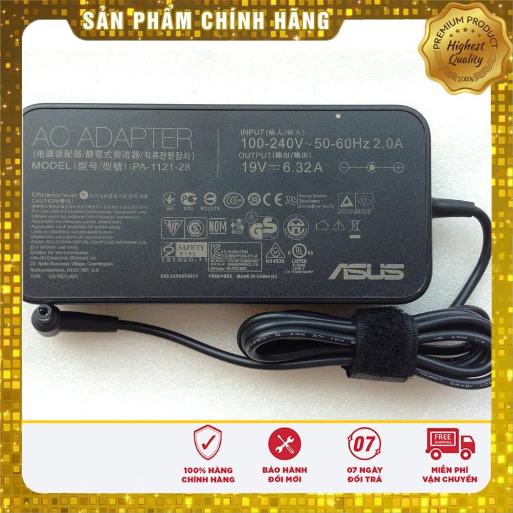 Sạc laptop asus 19v - 6.32a - 120w  Chân Thường 5.5 x 2.5mm