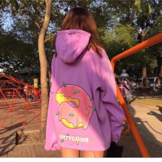 🍁Áo Hoddie Nỉ Dirty Coins Tím