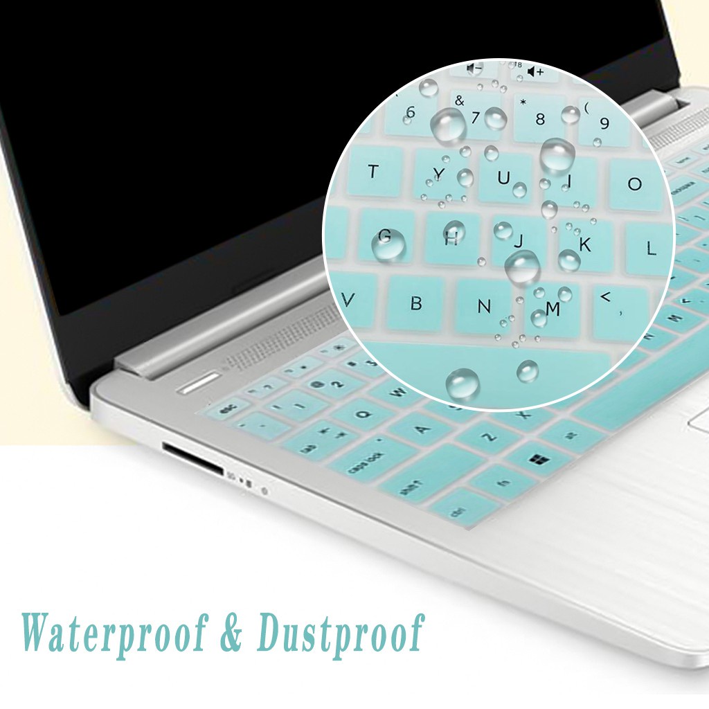 Miếng Dán Bảo Vệ Bàn Phím Laptop Mềm Mại Màu Xanh Dương Cho HP 15.6 inch BF 1