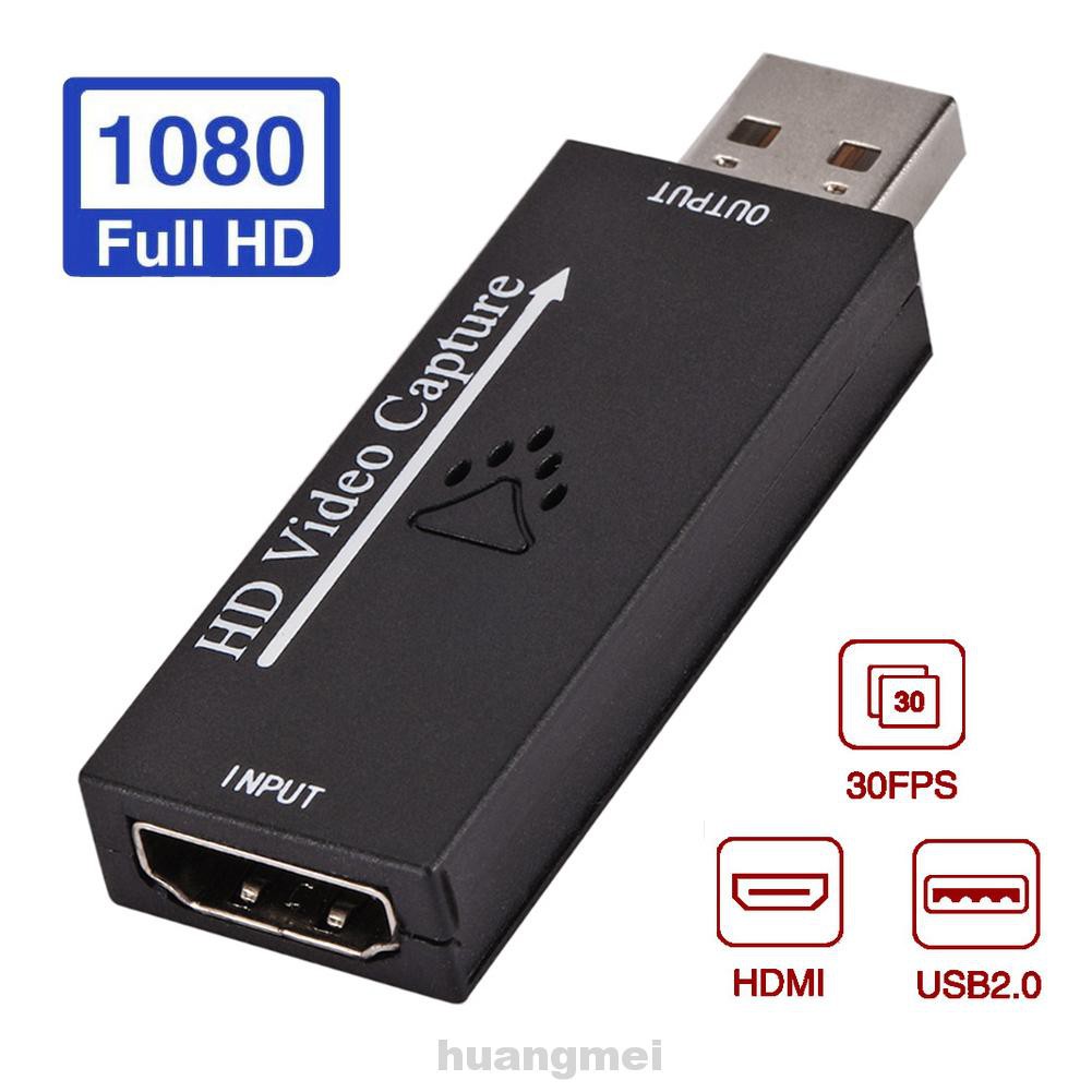 Teaching Portable HD 1080P Broadcast Gaming Audio Home Office Live Stream HDMI To USB 2.0 Video Capture Card