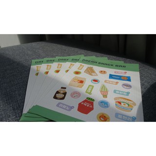 Sticker hình dán NCT DREAM - DREAM SNACK BAR