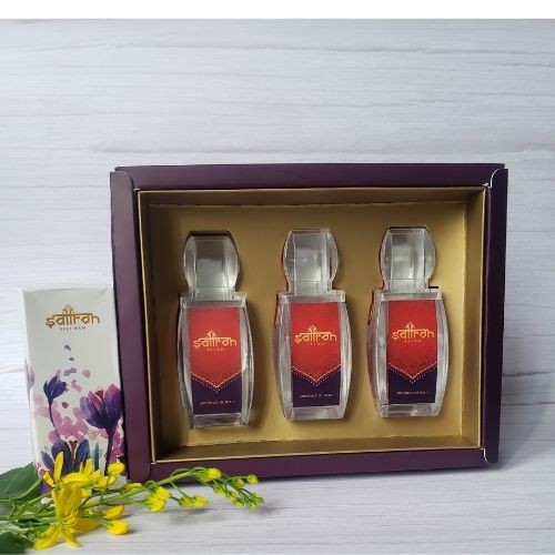 [SÉT QUÀ] Mua Saffron SALAM 3Gr /hộp tặng 1Gr SALAM  + 1 Gr hoa hồng khô