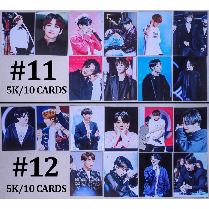 (Có sẵn) Sale set card JUNGKOOK BTS giá rẻ | BigBuy360 - bigbuy360.vn