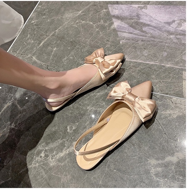 Giày Sandal Đế Bệt Thời Trang Xuân Thu Dành Cho Nữ 2022