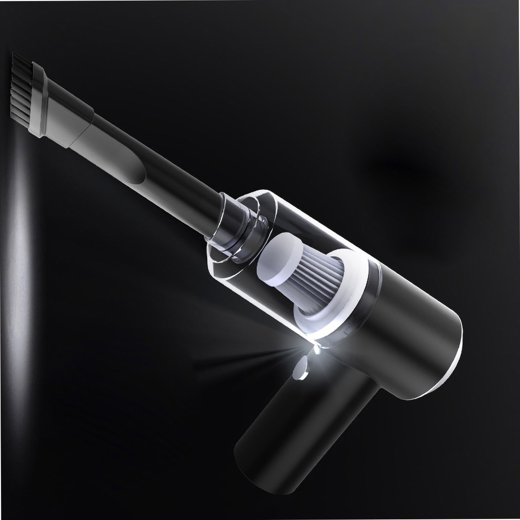 Hàng HOT Máy hút bụi cầm tay mini không dây 120W 6000PA đa năng lực hút siêu mạnh sử dụng hút bụi ô tô, bụi giường【Southdakota051】