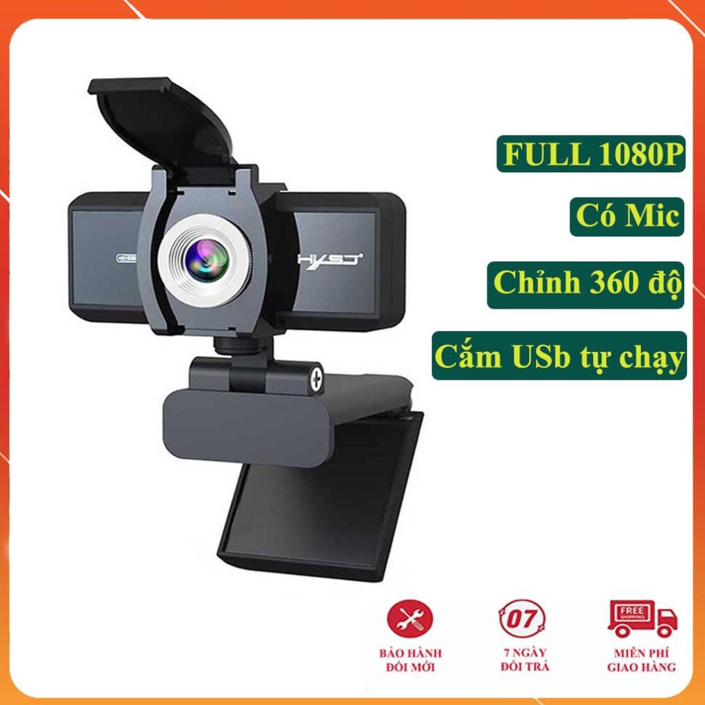Webcam pc, laptop HXSJ S4 HD 1080P USB3.0 2.0 Camera Có Thể Điều Chỉnh 360° Kèm Mic Cho Cuộc Gọi Video - Hàng Chính Hãng | BigBuy360 - bigbuy360.vn