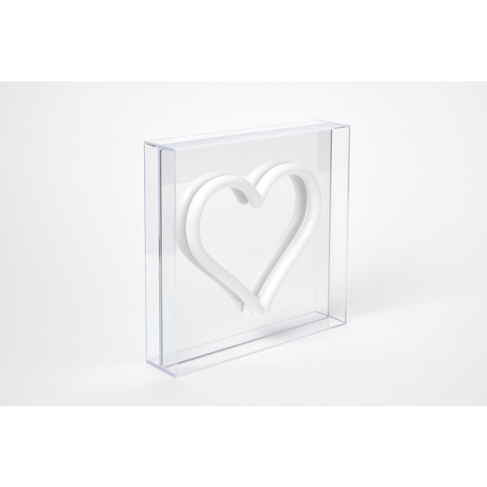 Đèn Neon ARTBOX Hàn Quốc Hình Trái Tim Thiết Kế Kiểu Gương