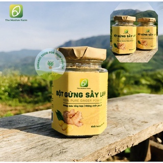 Bột Gừng Sấy Lạnh Nguyên Chất The Moshav Farm Hữu Cơ Giảm Cân Tăng Sức Đề Kháng 40g