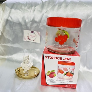  Hủ thủy tinh trái cây nắp nhựa nhiều kích cỡ dễ thương - 750ml 1200ml 1500ml 2000ml 