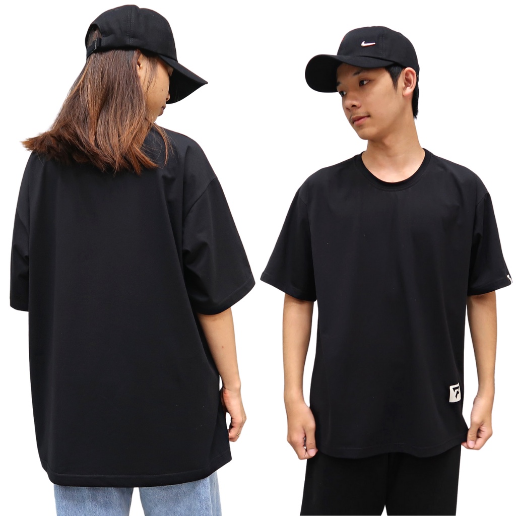 Áo thun Unisex Basic Tee phông trơn cotton nam nữ tay lỡ oversize form rộng FPLUS FP8