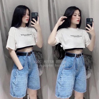 Quần jean lửng nữ