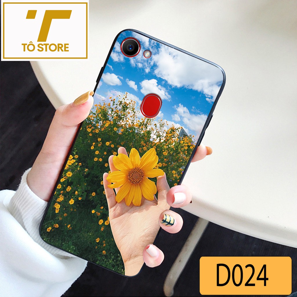 [ HOT ] Ốp lưng điện thoại Oppo F5 - F7 - F3 - F3 Plus in hình hoa cúc.